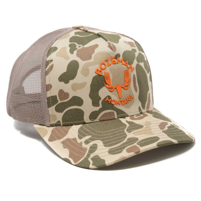 MeatEater BZN MT Hat - Men's Harvest Duck Camo/Light Tan One Size