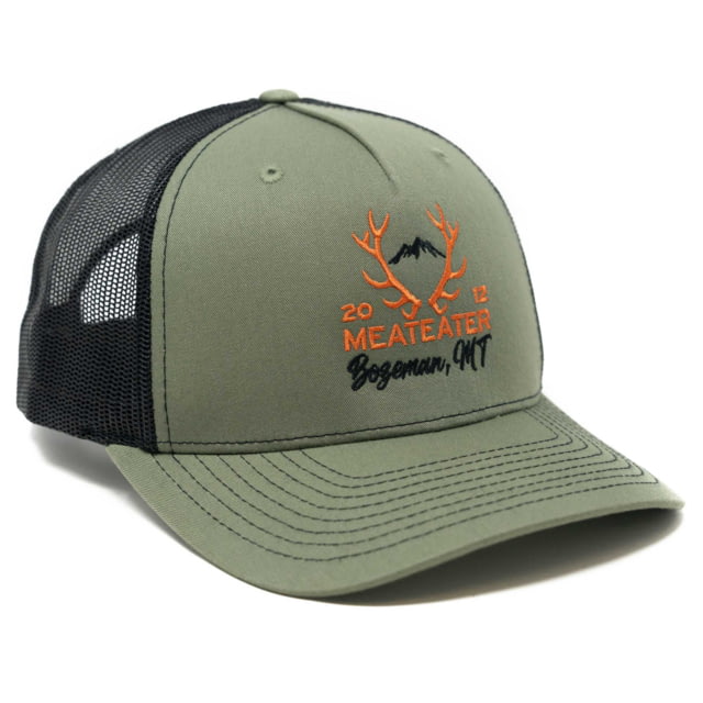 MeatEater Elk Antlers Hat - Men's Loden/Black One Size