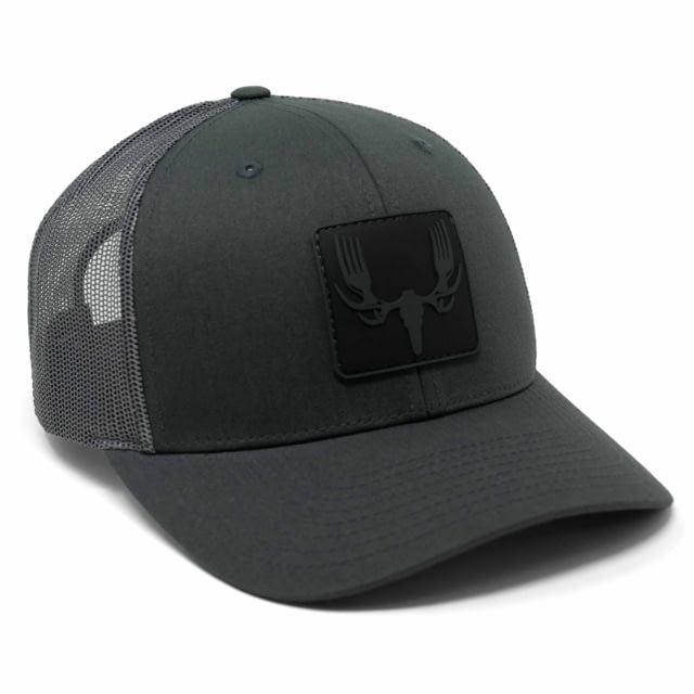 MeatEater Tech Patch Trucker Hat - Men's Charcoal One Size