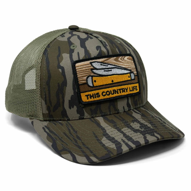 MeatEater This Country Life Trucker Hat - Men's Bottomlands/Loden One Size