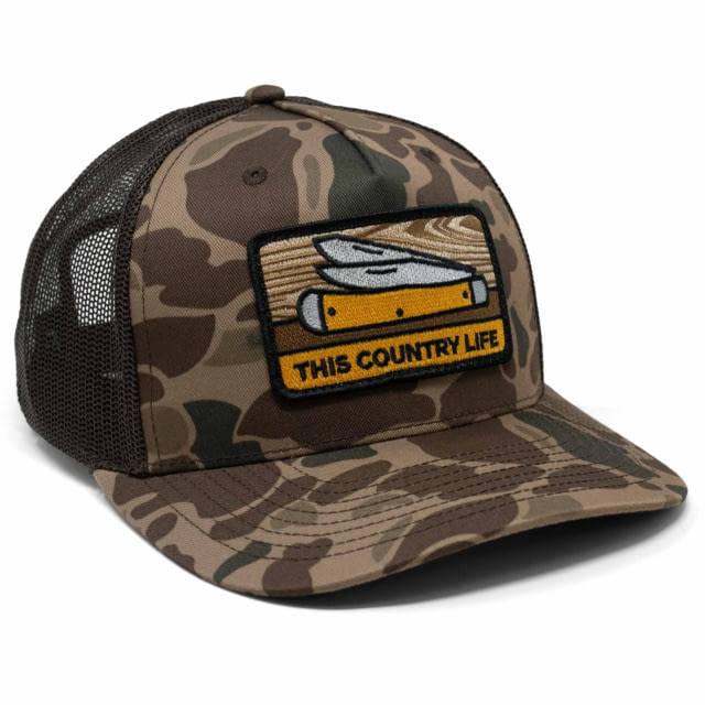 MeatEater This Country Life Trucker Hat - Men's Bark One Size