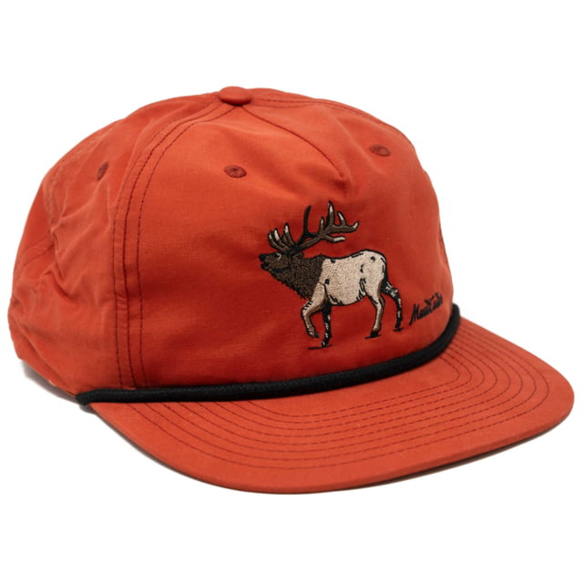 MeatEater Vintage Elk Hat - Men's Dark Orange/Black One Size