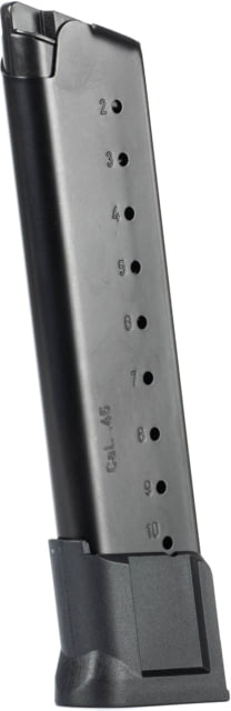 -Gar 1911 Government .45 ACP 10 Round Pistol Magazine Black Ammo