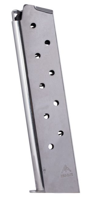-Gar Pistol Magazine 1911 9mm 9-Round .45 ACP 10 Rounds Nickel 10RD Ammo