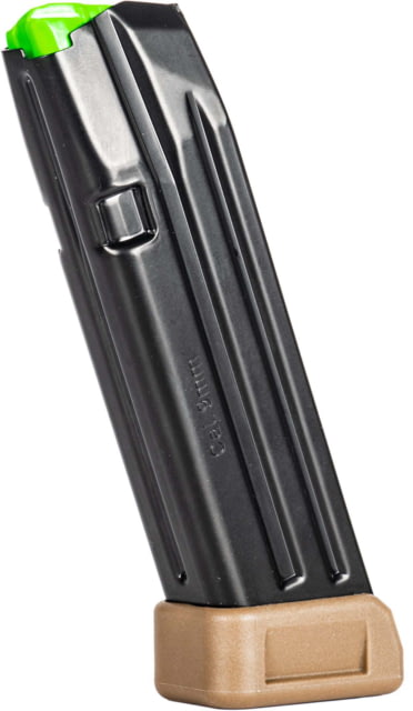 Mec-Gar Glock 17 9mm Luger 20 Round Extended Pistol Magazine FDE - Mec-Gar