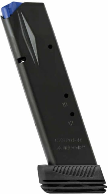 -Gar Magazine CZ 75B/ 85B/ SP-01/ Shadow/ Shadow 2 .40 S&W 14 Round Anti-Friction Coated Black 1 Pack 14RD Ammo