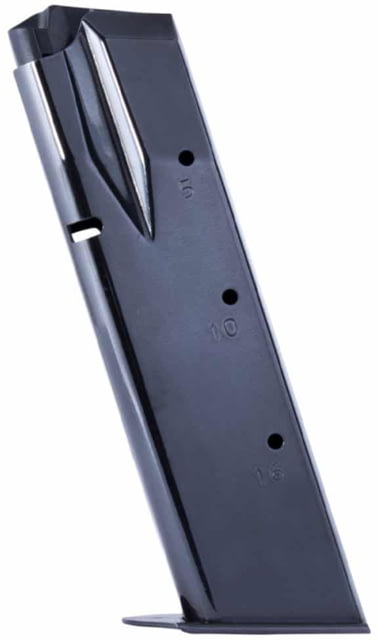 -Gar Magazine CZ 75B/85B/SP-01/Shadow/Shadow 2 9mm Luger 16 Round Blued 1 Pack Carbon Steel 16RD Ammo