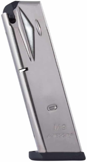 Mec-Gar Pistol Magazine Beretta 92FS 9mm 15 Rounds Nickel 15RD