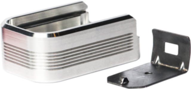 Mec-Gar Plus2 Aluminum Polymer Floorplate Magazines Adapter Set Grey - Mec-Gar