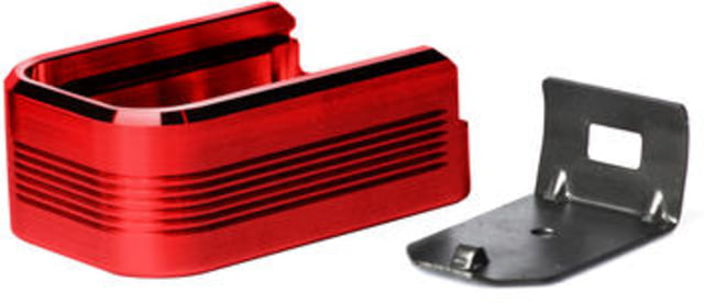 Mec-Gar Plus2 Aluminum Polymer Floorplate Magazines Adapter Set Red
