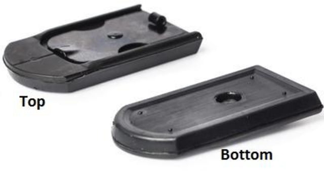 Mec-Gar Mec-Gar Rubber Padded Floorplate Sig Sauer P226 Factory Magazines Only Black 1 Pack Metal with Rubber Padding - Mec-Gar