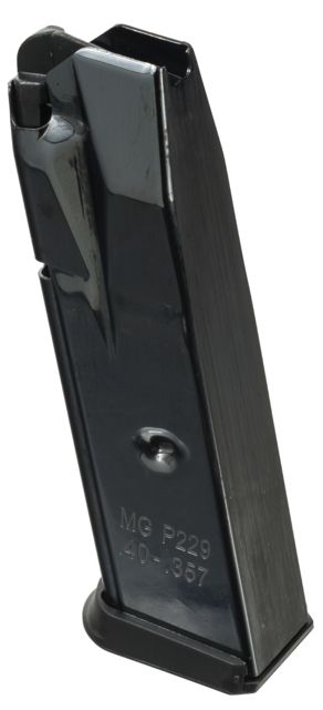 -Gar Pistol Magazine Sig Sauer 229 .40 S&W 10 Round Blue 10RD Ammo