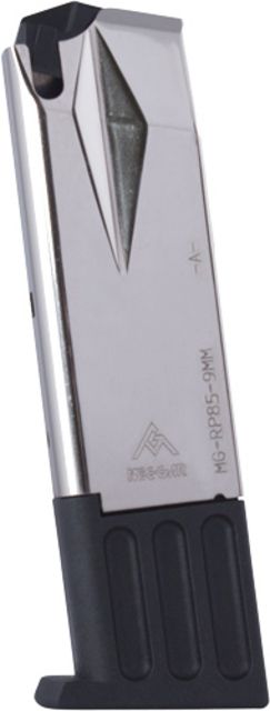 -Gar Pistol Magazine Ruger P85/ 89/ 93/ 94/ 95 9mm Luger 10 Round Nickel 10RD Ammo