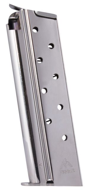 -Gar Pistol Magazine 1911 9mm .45 ACP 9 Rounds Nickel 9RD Ammo