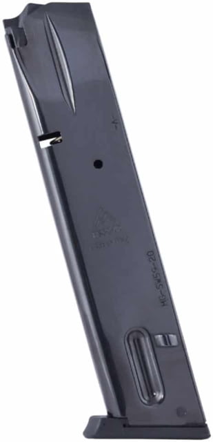 Mec-Gar Pistol Magazine 9mm Luger 20 Round Blued 1 Pack Carbon Steel 20RD
