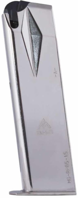 Mec-Gar Ruger P85/ 89/ 93/ 94/ 95 Pistol Magazine 9mm Luger 15 Round Blued 1 Pack Carbon Steel 15RD