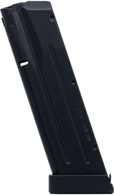 -Gar Witness/Tanfoglio Large Frame Competition Magazine 19 Round 9mm Anti-Friction Coated Black 19RD Ammo