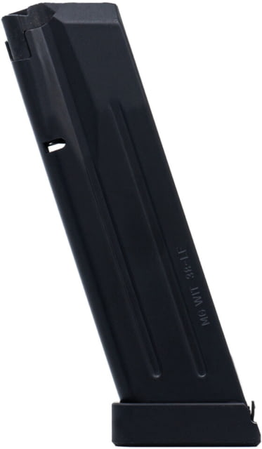 -Gar Witness/Tanfoglio Large Frame Competition Magazine .38 Super 20 Round Anti-Friction Coated Black 19RD Ammo