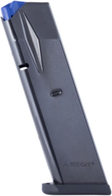 D Mec-Gar Witness/Tanfoglio-SF Pistol Magazine 9mm 10 Rounds Blue MGWIT9SF10B-10RD Ammo
