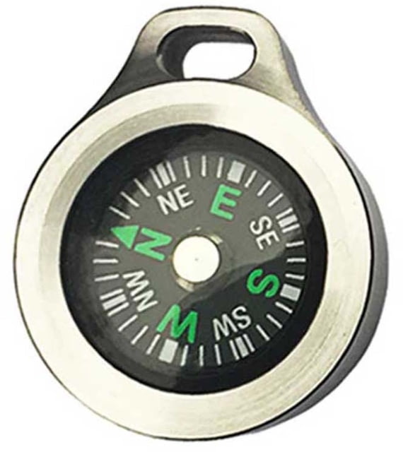 MecArmy Glow-In-The-Dark Compass Titanium Silver - Mecarmy