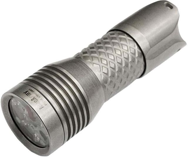 MecArmy PS16 1 x 16340/ 18350/ RCR123A CREE XP-G3 S5 LED Rechargeable EDC Flashlight 2000 Lumens Stonewash - Mecarmy