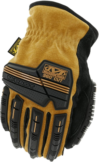 Mechanix Wear Durahide M-Pact Driver C4-360 Gloves - Men's Black/Brown 2XL - Mechanix Wear