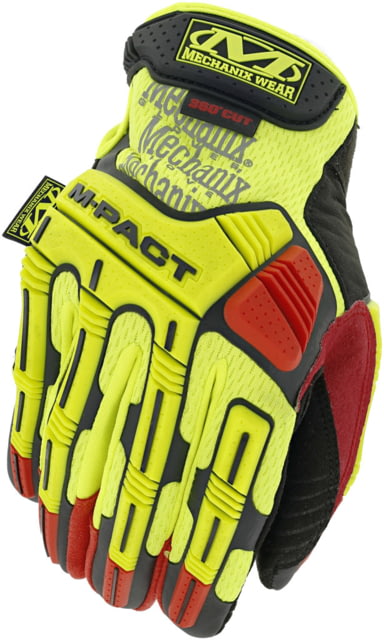 Mechanix Wear M-Pact Hi-Viz Gloves - Men's Hi-Viz Yellow 2XL - Mechanix Wear