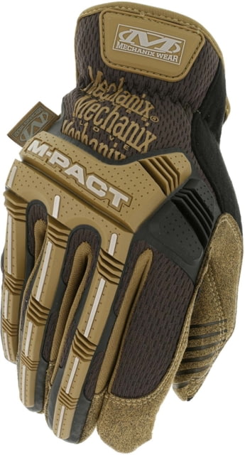 Mechanix Wear M-Pact Open Cuff Gloves - Men's Brown 2XL - Mechanix Wear