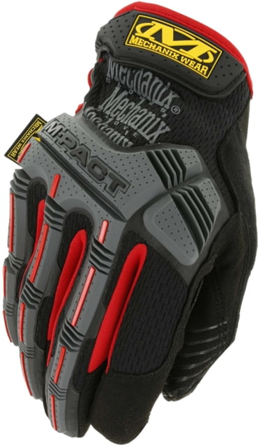 Mechanix Wear M-Pact Tactical Gloves - Men's Black/Red Medium - Mechanix Wear