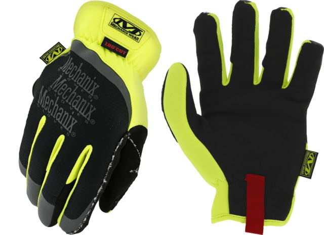 Mechanix Wear FastFit E5 Cut Resistant Gloves - Men's Flourescent Yellow Extra Large - Mechanix Wear