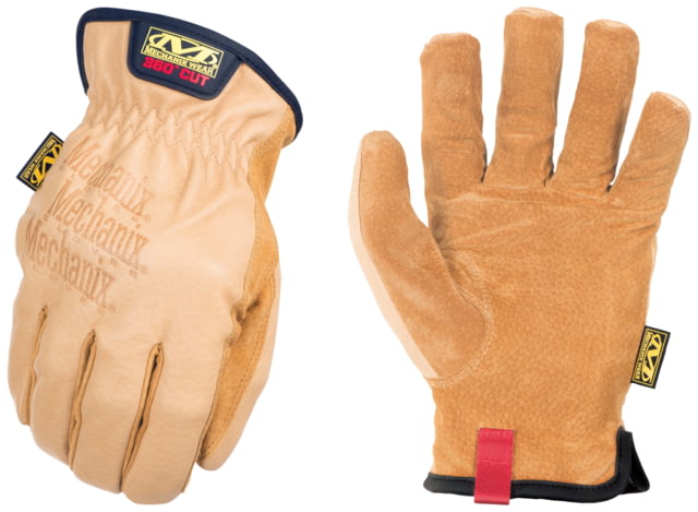Mechanix Wear Durahide Driver Leather Cut Resistant Gloves - Men's Tan 3XL - Mechanix Wear