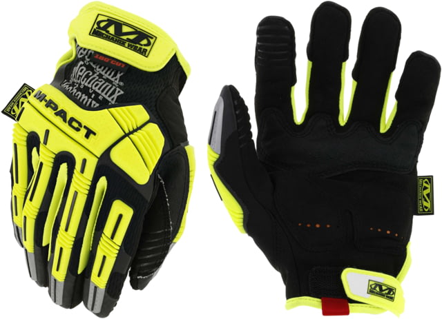Mechanix Wear M-Pact E5 Glove - Men's Yellow/Orange/Black Extra Large - Mechanix Wear