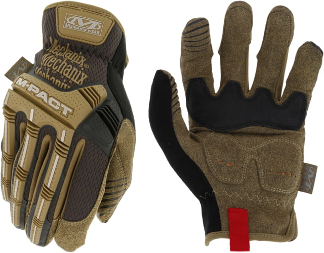 Mechanix Wear M-Pact Open Cuff Gloves - Men's Brown 2XL - Mechanix Wear