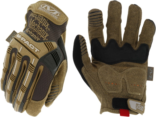 Mechanix Wear M-Pact Thermoplastic Rubber Gloves - Men's Brown Extra Large - Mechanix Wear