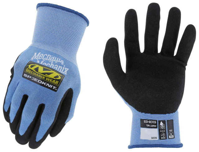 Mechanix Wear SpeedKnit CoolMax Gloves - Men's Large-Extra Large Blue - Mechanix Wear