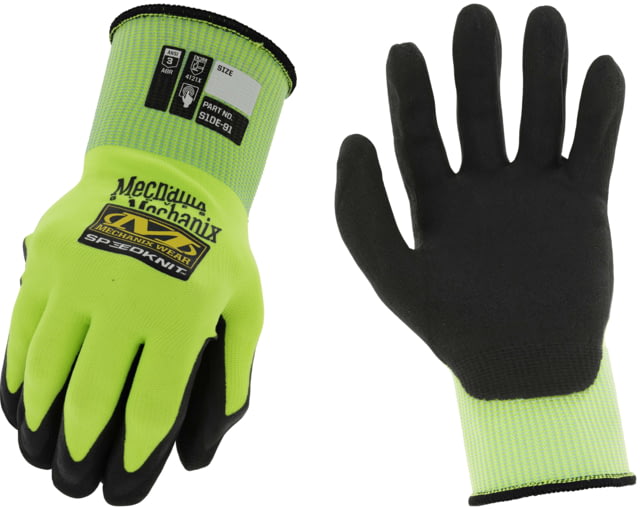 Mechanix Wear Speedknit Utility Gloves - Men's Large-Extra Large Fluorescent Yellow - Mechanix Wear