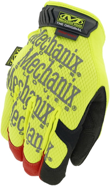 Mechanix Wear Original D4-360 Hi-Viz Gloves - Men's Hi-Viz Yellow Small - Mechanix Wear