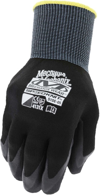 Mechanix Wear Speedknit Utility Gloves - Men's Small-Medium Black - Mechanix Wear