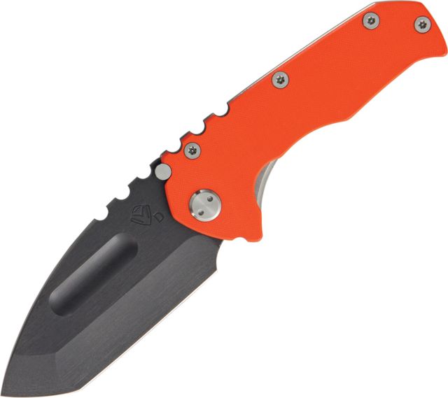 Medford Praetorian G Orange Folding Knife3.75inD2 Tool SteelDrop Point TantoOrangeG10 Handle PRAG ORG/BB - Medford