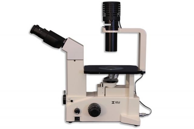 Meiji Techno Binocular Inverted Brightfield Biological Microscope
