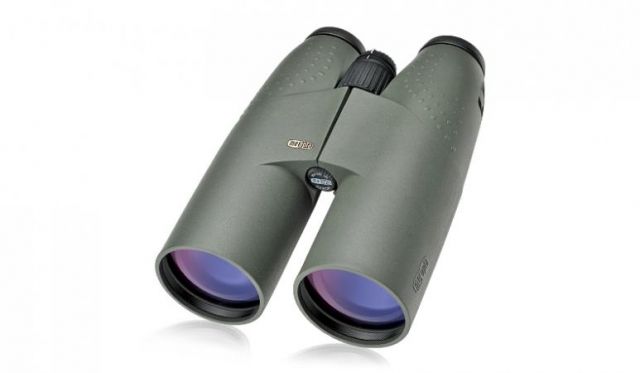 Meopta Meostar HD 15x56mm Roof Prism Binoculars, Molded Rubber Armor, Green, 573261