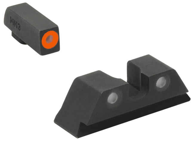 Meprolight Meprolight Hyper-Bright Co-Witness Glock Standand Frame Black Orange Ring - $87.99 at Optics Planet