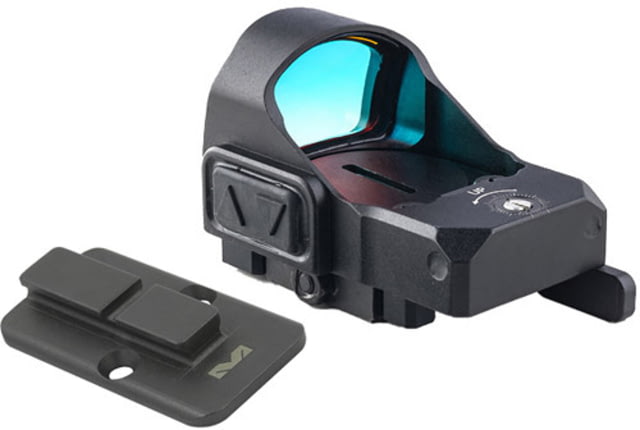 Meprolight Micro Red Dot Sight Kit with Quick Detach Adaptor and Backup Day/Night Sights for Optics Ready Pistol Smith & Wesson M&P