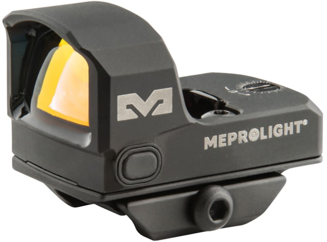 USED Meprolight MPO-DF Open Emitter Pistol Sight with RMR Footprint 3.5 MOA Dot Red Black Red Reticle - Meprolight