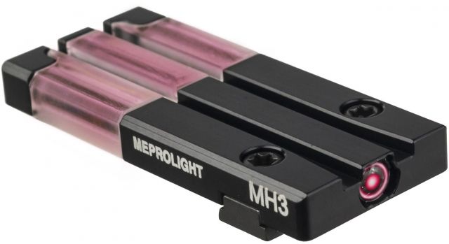 USED Meprolight FT Bullseye Tritium Self-Illuminated Rear Night Sight Glock MOS Red  EDEMO2 Used Condition Like New Inspect and Rebox - Meprolight