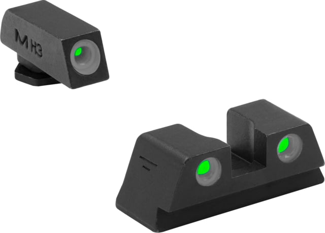 Meprolight Meprolight Self Illuminated Tru-Dot Fixed Snag Free Night Sight For Glock 42/43 Green/Green ML10220 - $74.99 at Optics Planet