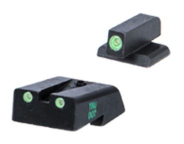 USED Meprolight USA Tru-Dot Night Sight-TD fixed .45 ACP 1911 Front and Rear Sight Set Black ML19810G EDEMO3 Used Condition Like New Open Box - Meprolight