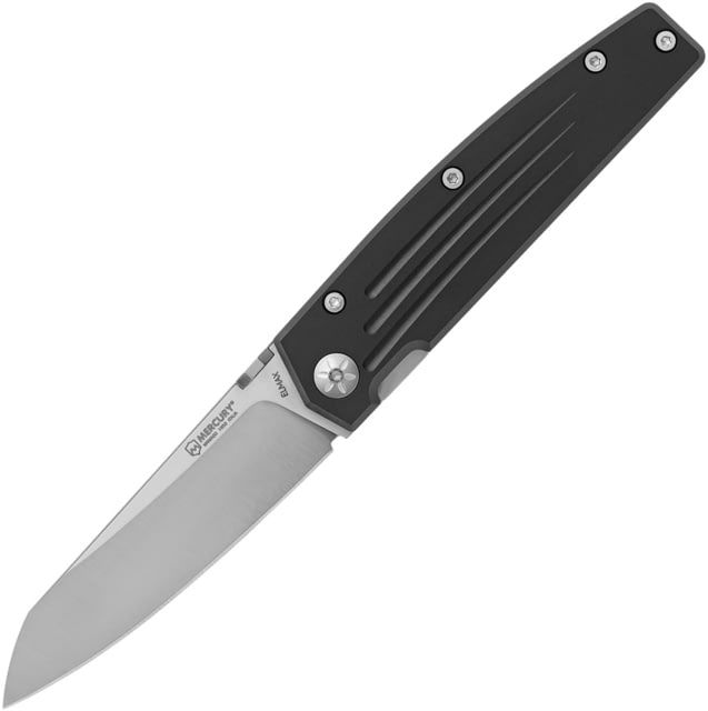 Mercury Logan Mini Folding Knife 2.9in Elmax Aluminium Ergal Handle Matte Black MY 9LGMEXSTALBK-C - Mercury