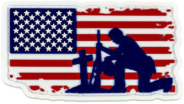 Merica Life Fallen But Not Forgotten Patch 3 x 2 - Merica Life