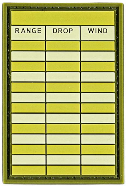Merica Life Rifle Data Patch 3 x 2